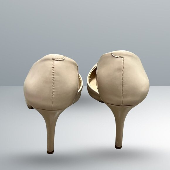 Jessica Simpson Nude Paryn DOrsay Pointy Toe Stiletto High Heels Size 8.5 Patent - Picture 4 of 9